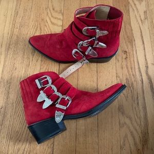 toga pulla buckle boots